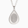 3D Teardrop Shape with Fingerprint
