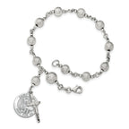 Saint Cecilia Rosary Bracelet "EXCLUSIVE"