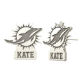 Officially Licensed Miami Dolphins Earrings