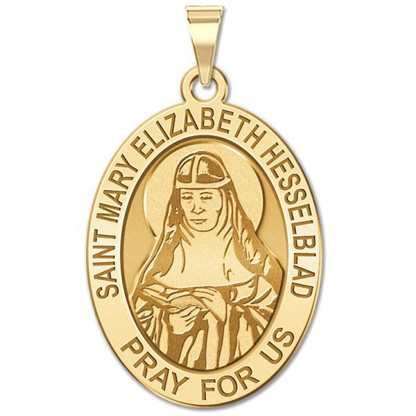 Saint Mary Elizabeth Hesselblad Religious Medal "Oval