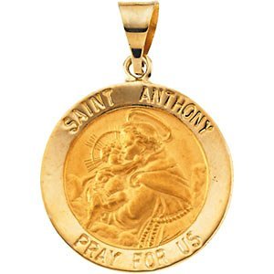 Saint Anthony Hollow Religious Medal