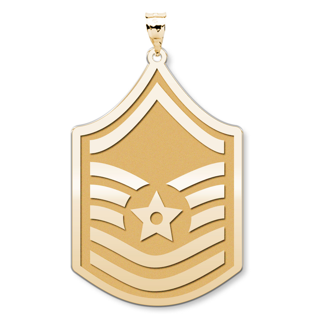U.S AirForce National Guard  Master Sergeant Pendant