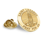 Saint Lazarus Religious Brooch/ Lapel Pin  "EXCLUSIVE"