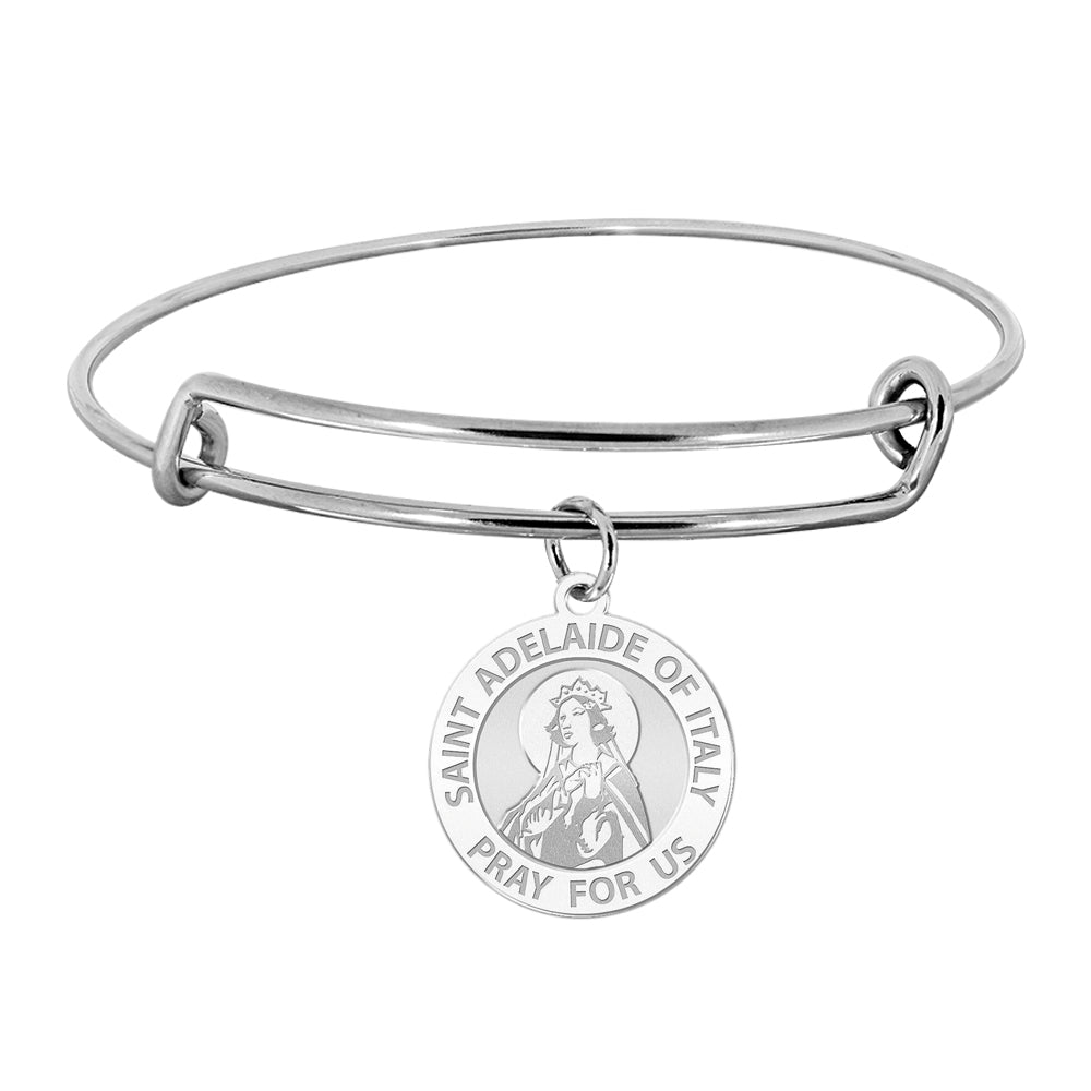 Saint Adelaide of Italy Expandable Bracelet