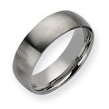 Stainless Steel Approx. 0.28 Inch Brushed Wedding Band — original PicturesOnGold photograph 1