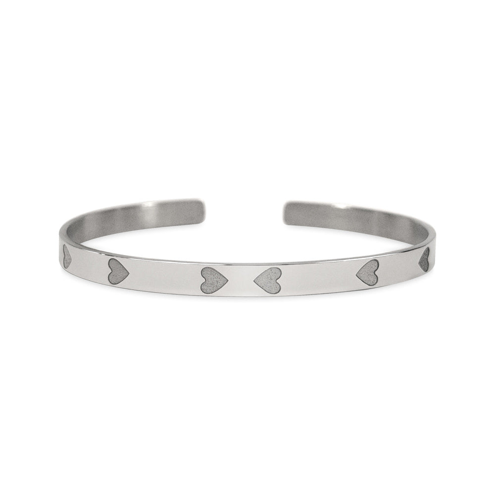 Valentine's Bangle Cuff Bracelet