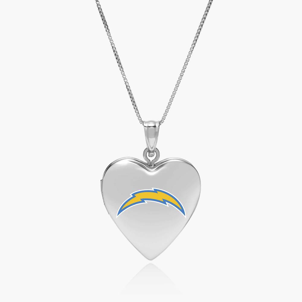 Officially Licensed Los Angeles Chargers Heart Locket