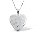 Dad Locket With Heart Design