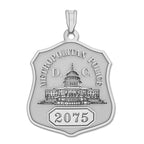 Personalized District of Columbia Police Badge with Your Number