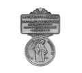 Guardian Angel w/ Drivers Prayer Religious Metal Visor Clip