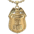 Personalized New Jersey Sergeant Badge with Your Number & Department