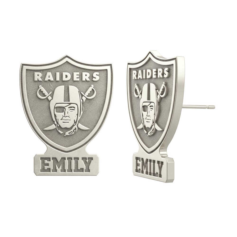 Officially Licensed Las Vegas Raiders Earrings