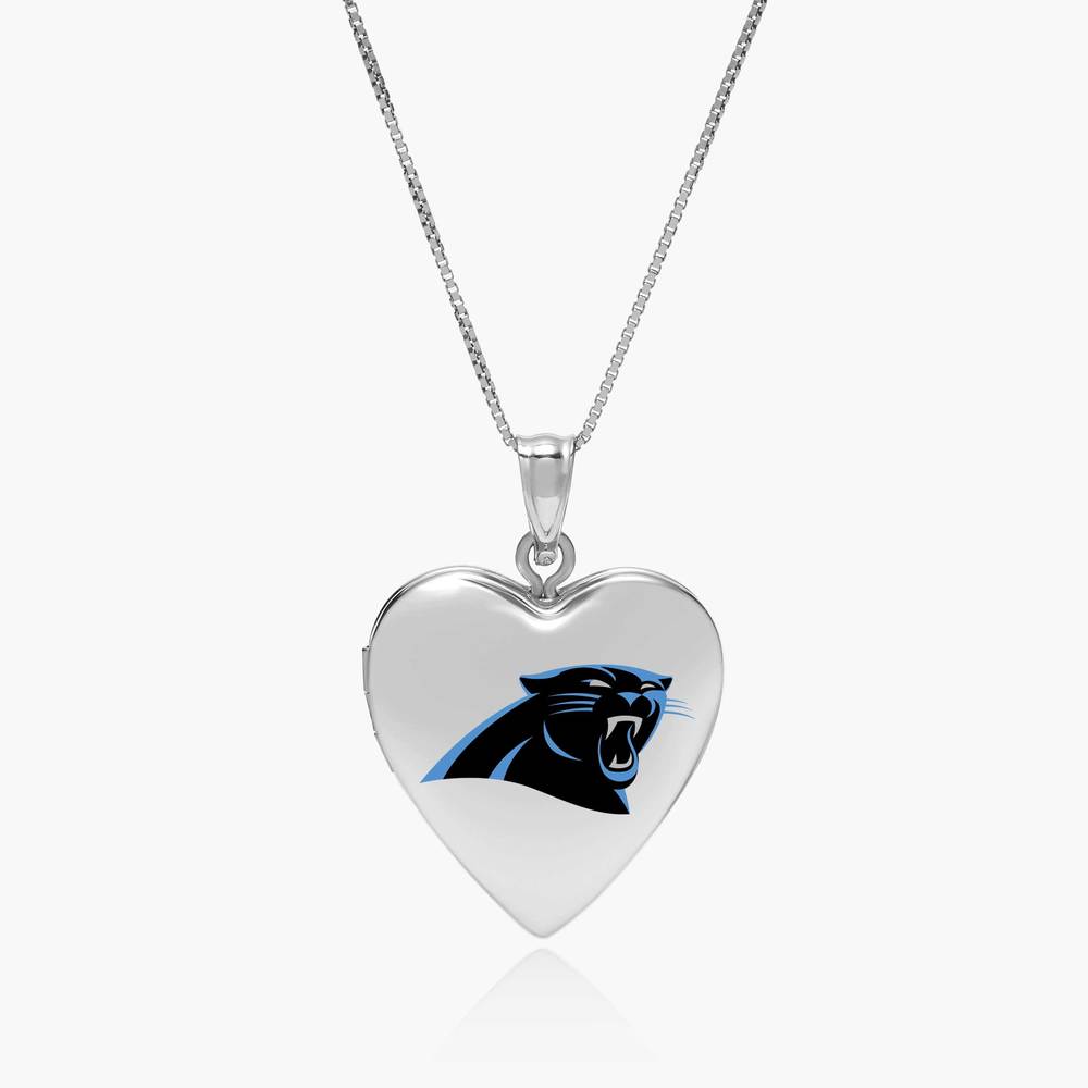 Officially Licensed Carolina Panthers Heart Locket