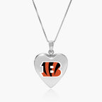 Officially Licensed Cincinnati Bengals Heart Locket