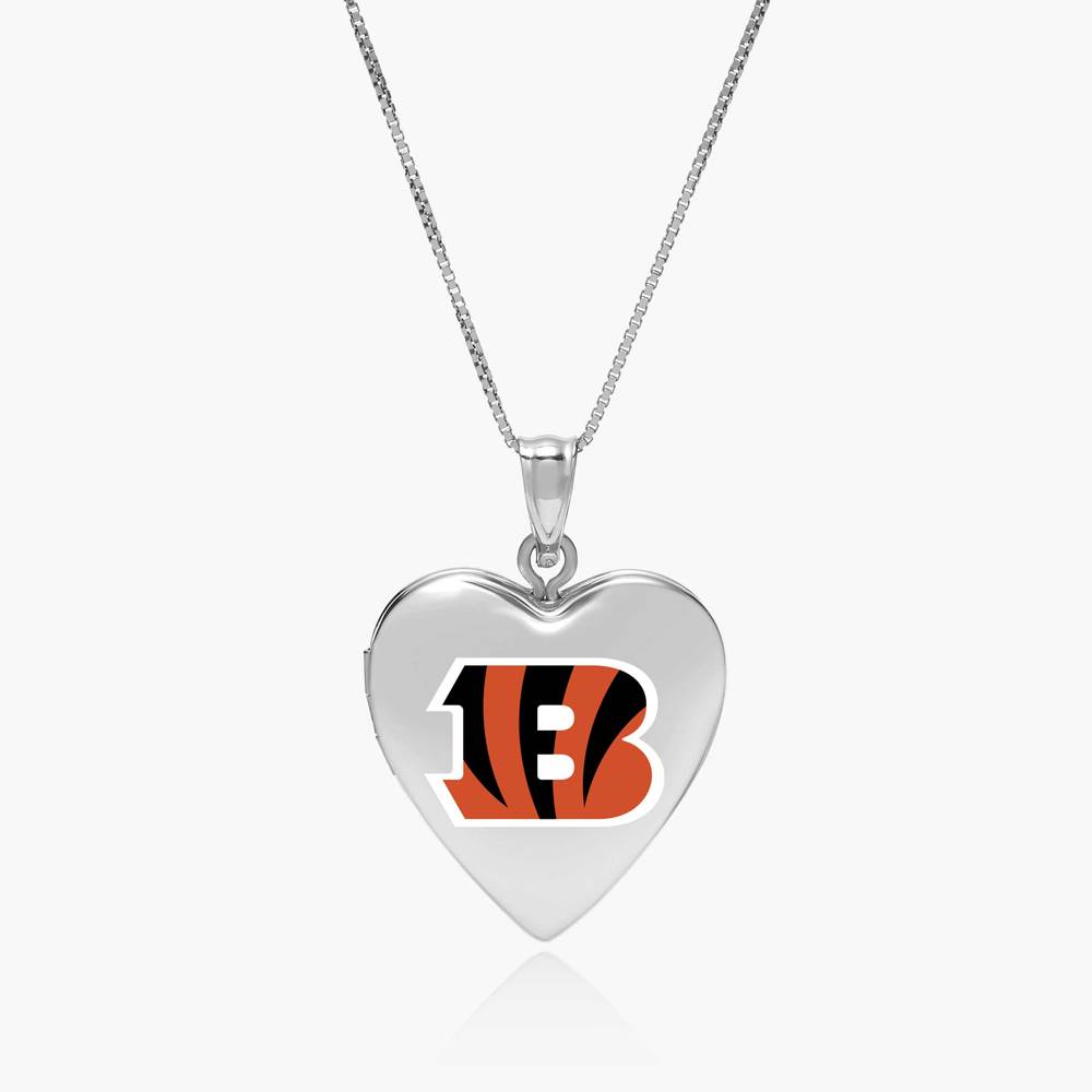 Officially Licensed Cincinnati Bengals Heart Locket