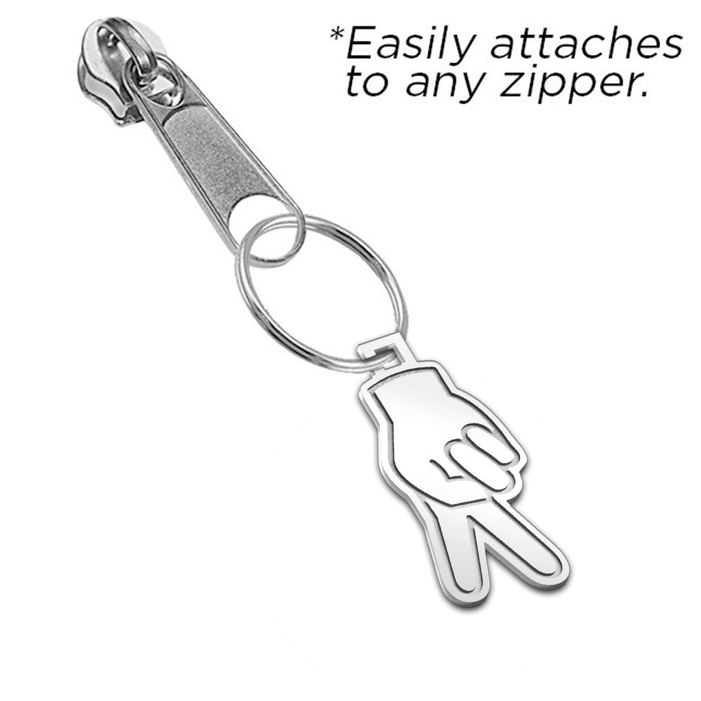 USC Fight On Fingers Zipper Pull