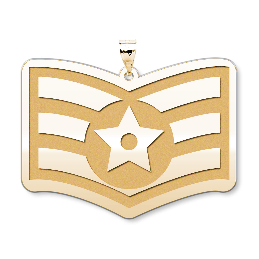U.S AirForce National Guard Senior Airman Pendant