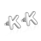 Bubble Initial Earrings