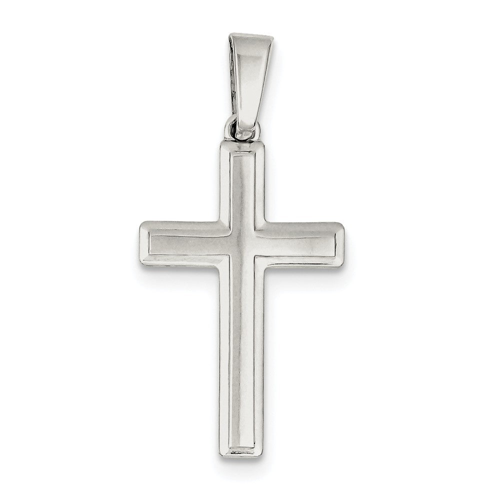 Sterling Silver Polished Cross Pendant
