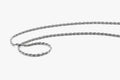 Sterling Silver Diamond Cut Rope