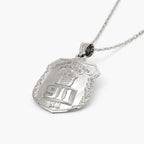 Personalized New Jersey Police Badge with Your Number & Department