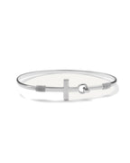 Cross Bangle Bracelet