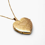 Floral Heart 4 Photo Locket