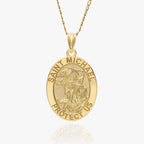 Saint Michael Oval Medal