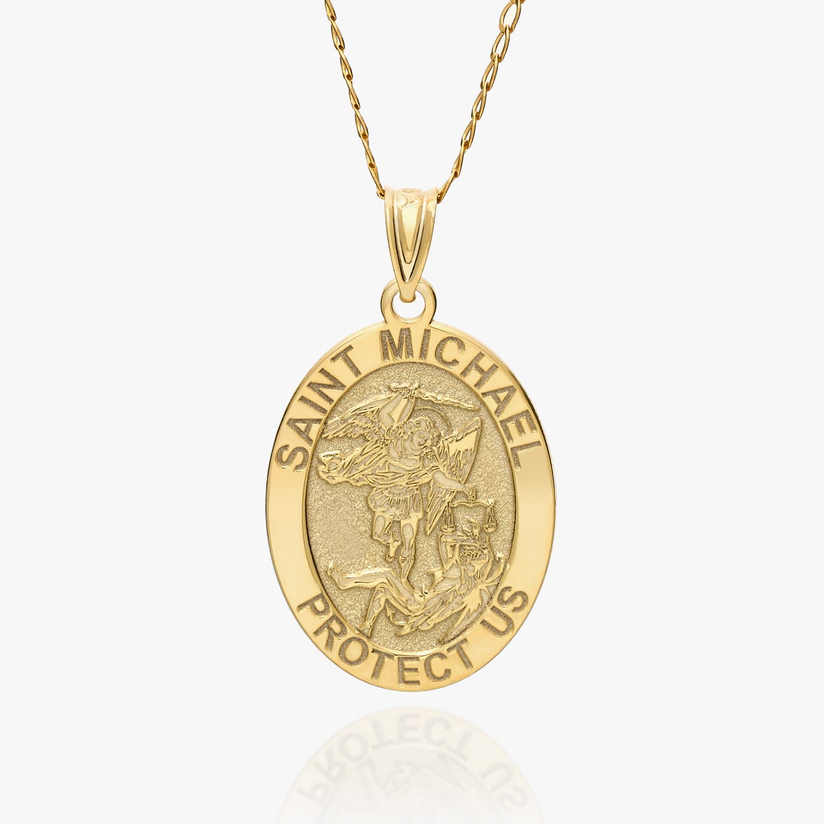 Saint Michael Oval Medal