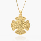 Saint Florian Firefighter Badge Medal