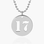 Customized Round Cut Out Number Disc