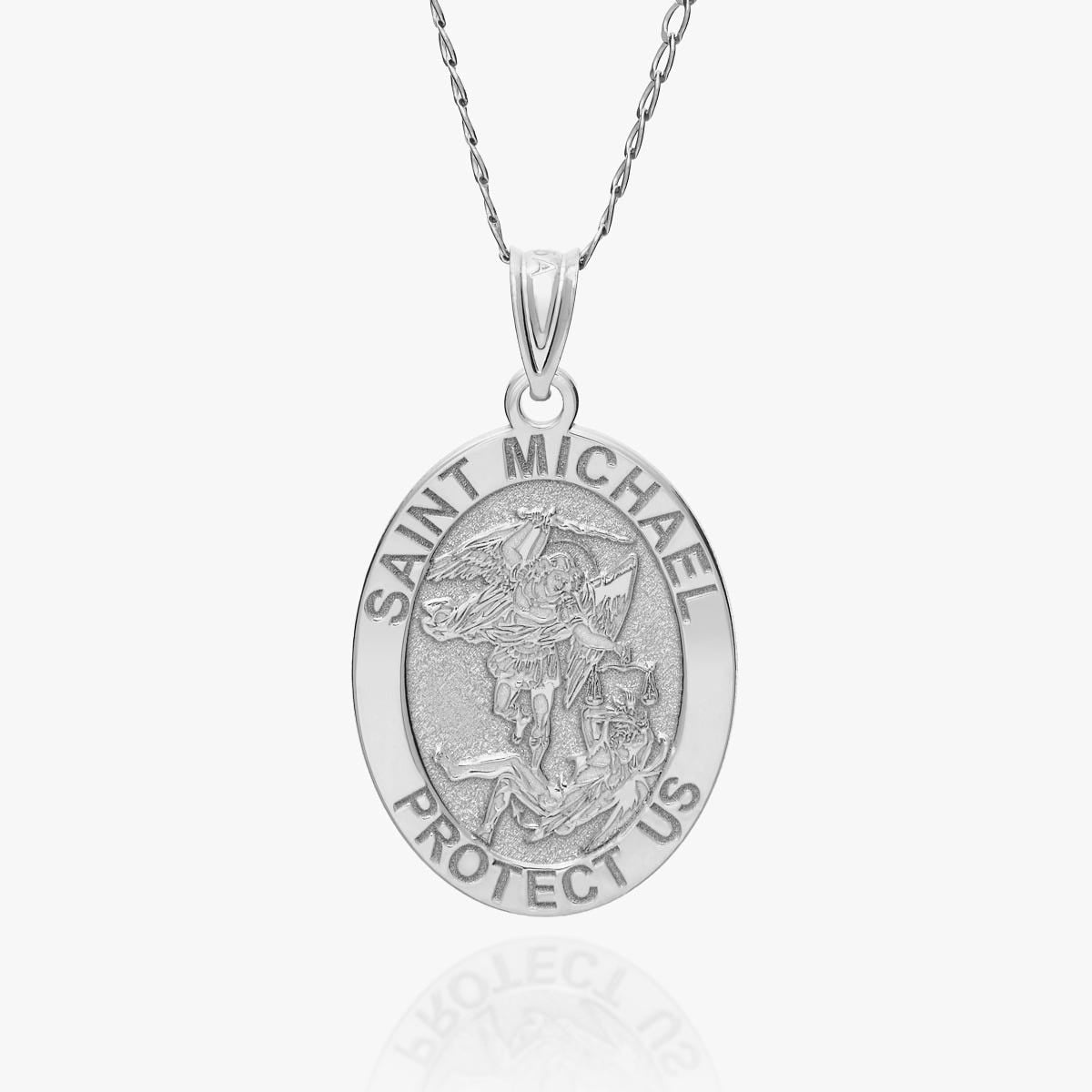Saint Michael Oval Medal