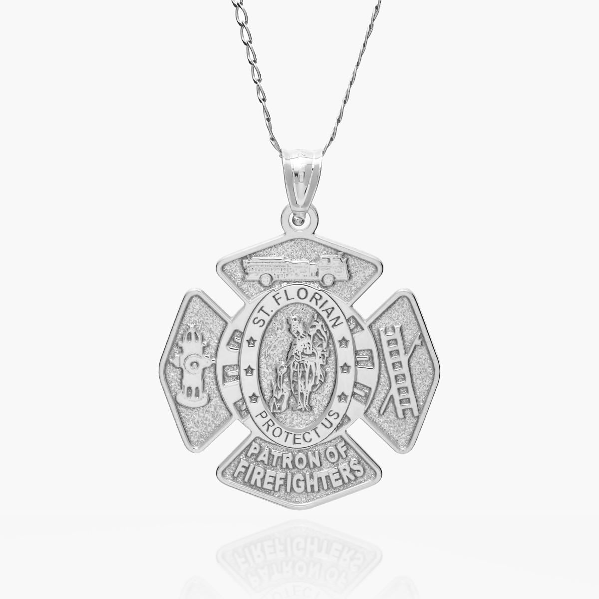 Saint Florian Firefighter Badge Medal