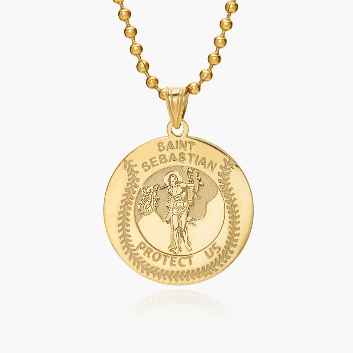 Saint Sebastian Baseball Medal