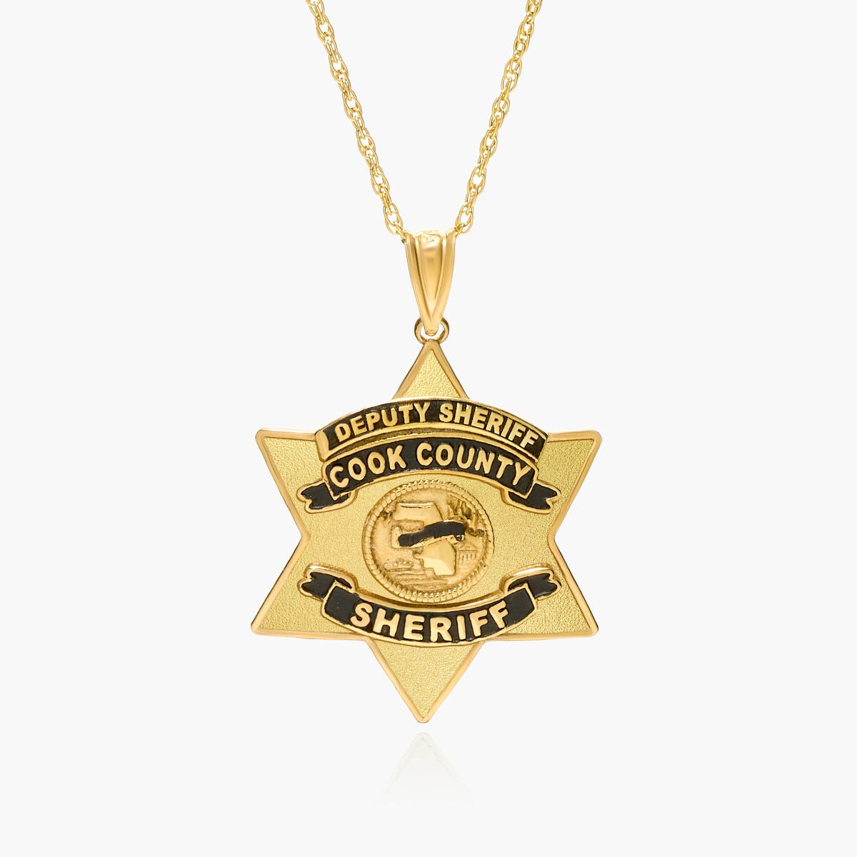 Personalized Cook County Sheriff Badge