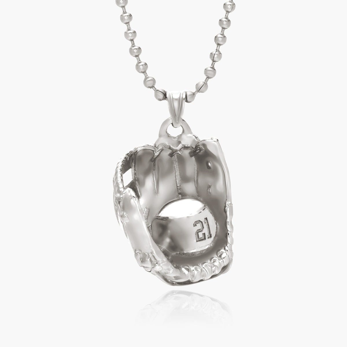 Personalized Baseball Glove Pendant