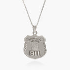 Personalized Police Badge with Your Number & Department