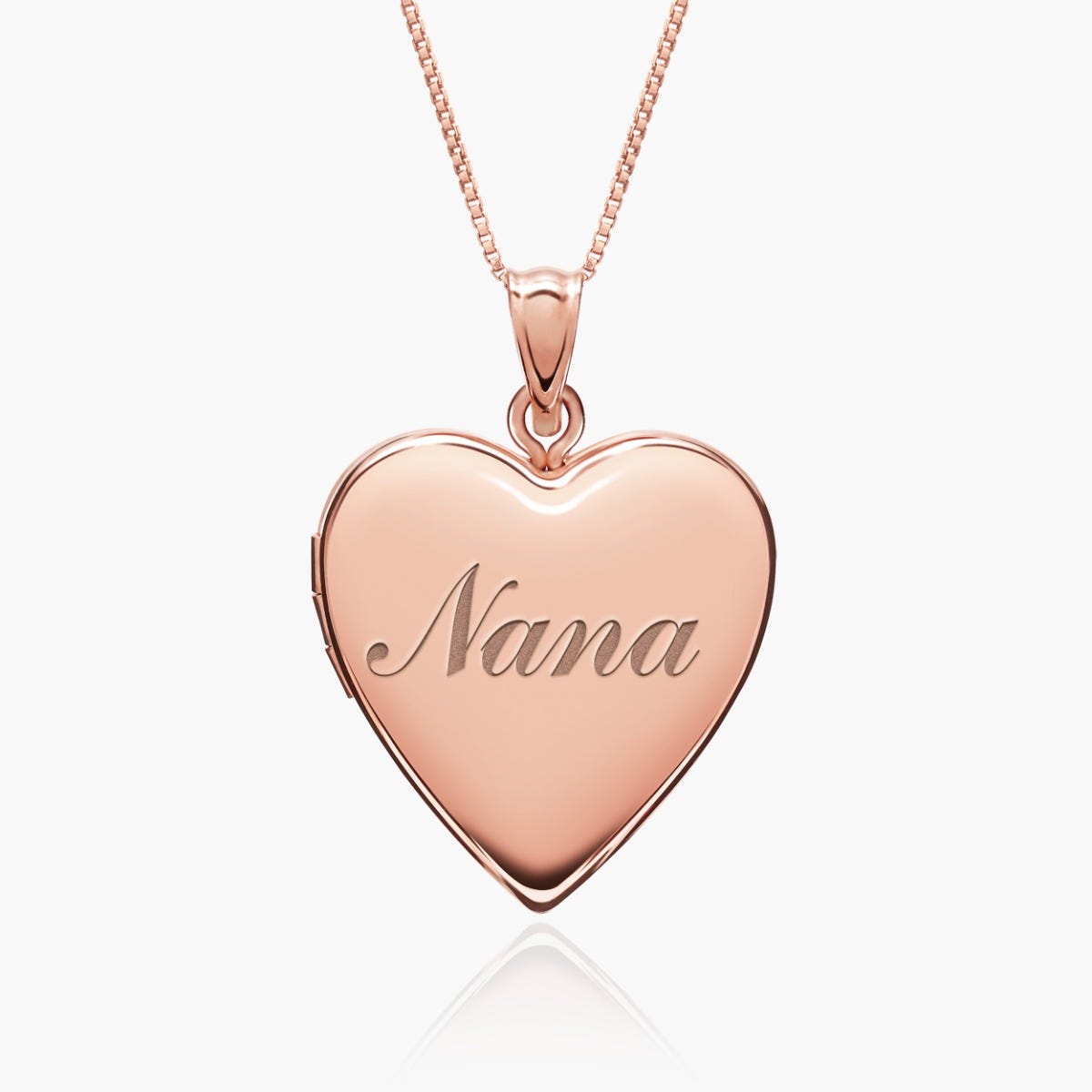 Nana Heart Photo Locket