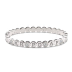 Personalized Round Bangle with Czs