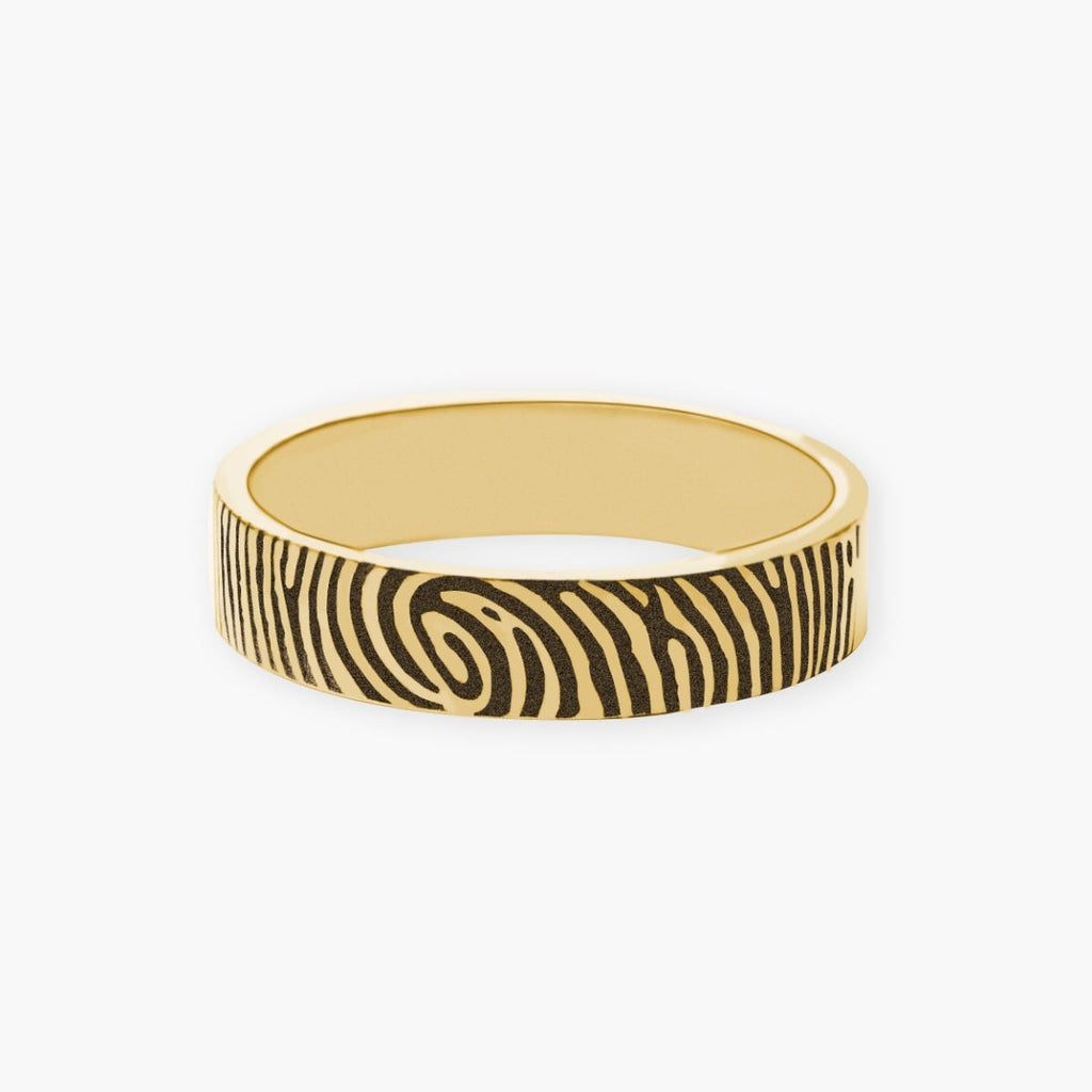 Custom Fingerprint Women's Fingerprint Ring