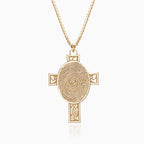 Custom Fingerprint Cross Charm or Pendant