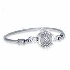 Saint Cecilia Bangle Bracelet