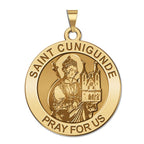 Saint Cunigunde Round Religious Medal