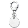 Engravable Sterling Silver Keychain