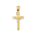 14K Inri Crucifix Charm