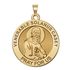 Venerable Solanus Casey Round Religious Medal