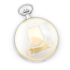 Charles Hubert Photo Two Tone Crest Pocket Watch