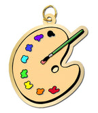 Artist Palette Charm
