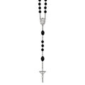 Black Bead Rosary