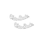 Pair of Ohio State Script Earrings